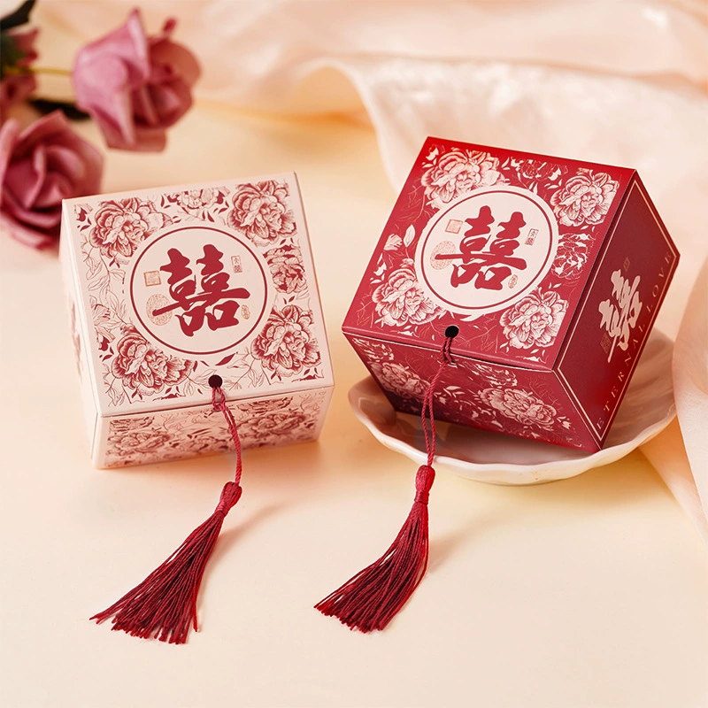 Новая Свадебная коробка конфет 2024 помолвка сумка коробка конфет Подарочная сумка пустая коробка упаковочная коробка Свадебная подарочная коробка для рук