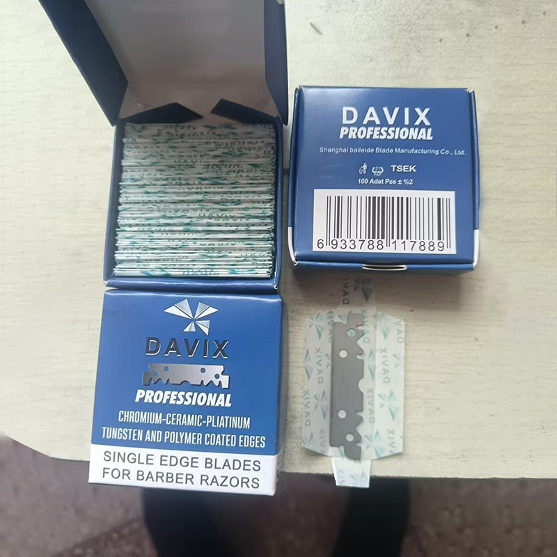 Stainless Steel Half Blade Single Side Blade Shaving Razor Blade Single Blade Wholesale Half Blade Blade