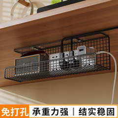 学生の寝室の壁掛けのテーブルの下の理線器は穴を開けないで電源コードの棚の配線を整理して箱の電線のコンセントを整理して整理します。