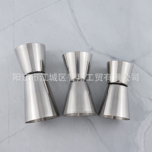 304 stainless steel multiple ml double-headed graduated ounce cup bar bartending tool measuring cup wine measurer
