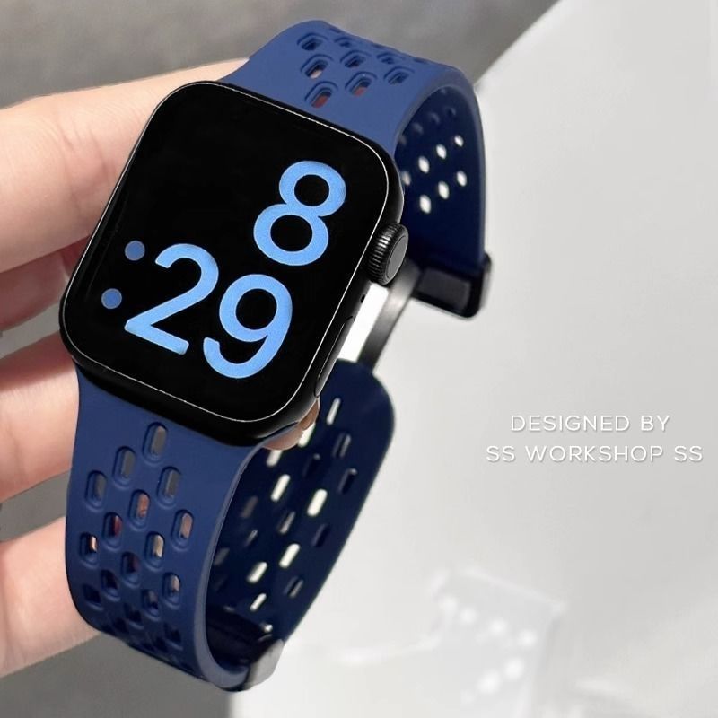 適用apple腕時計バンドシリコン磁気バックルiWatch10腕時計バンドs 10/8/s 9567世代男女|undefined