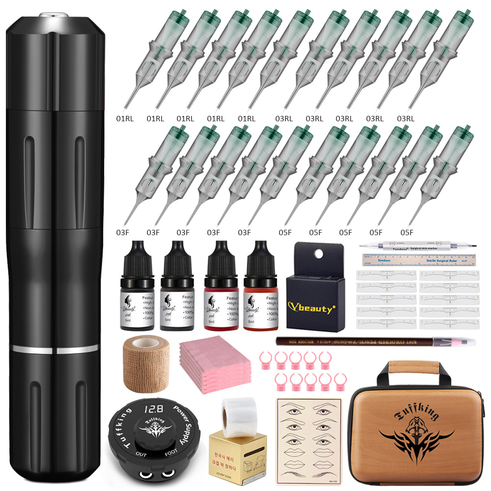 Conjunto de bordado negro B