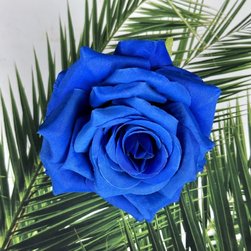 仿真10cm玫瑰花头520花艺蛋糕婚礼装饰婚车布置DIY假花摆件批发|undefined