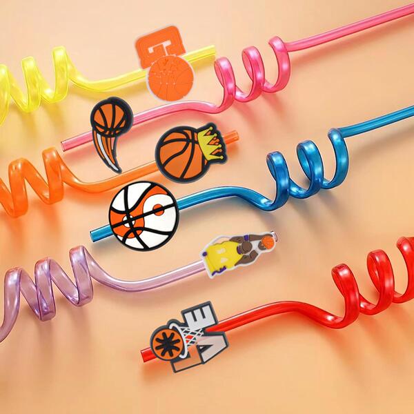 Handheld basketball sports decorative accessory PVC