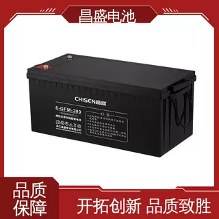 昌盛 6-GFM-200 ups不间断电源 医疗设备 铅酸蓄电池 厂家