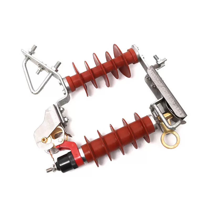 现货供应35KV户外高压可装卸跌落式避雷器 线路硅胶避雷器