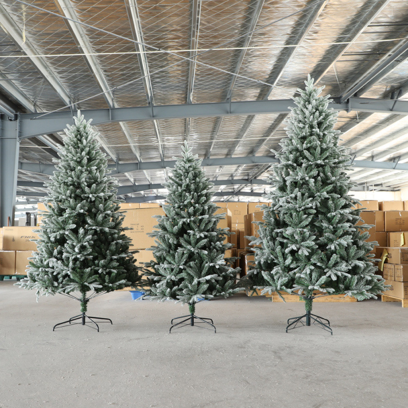 Christmas decoration encrypted Christmas tree less snow luxury…