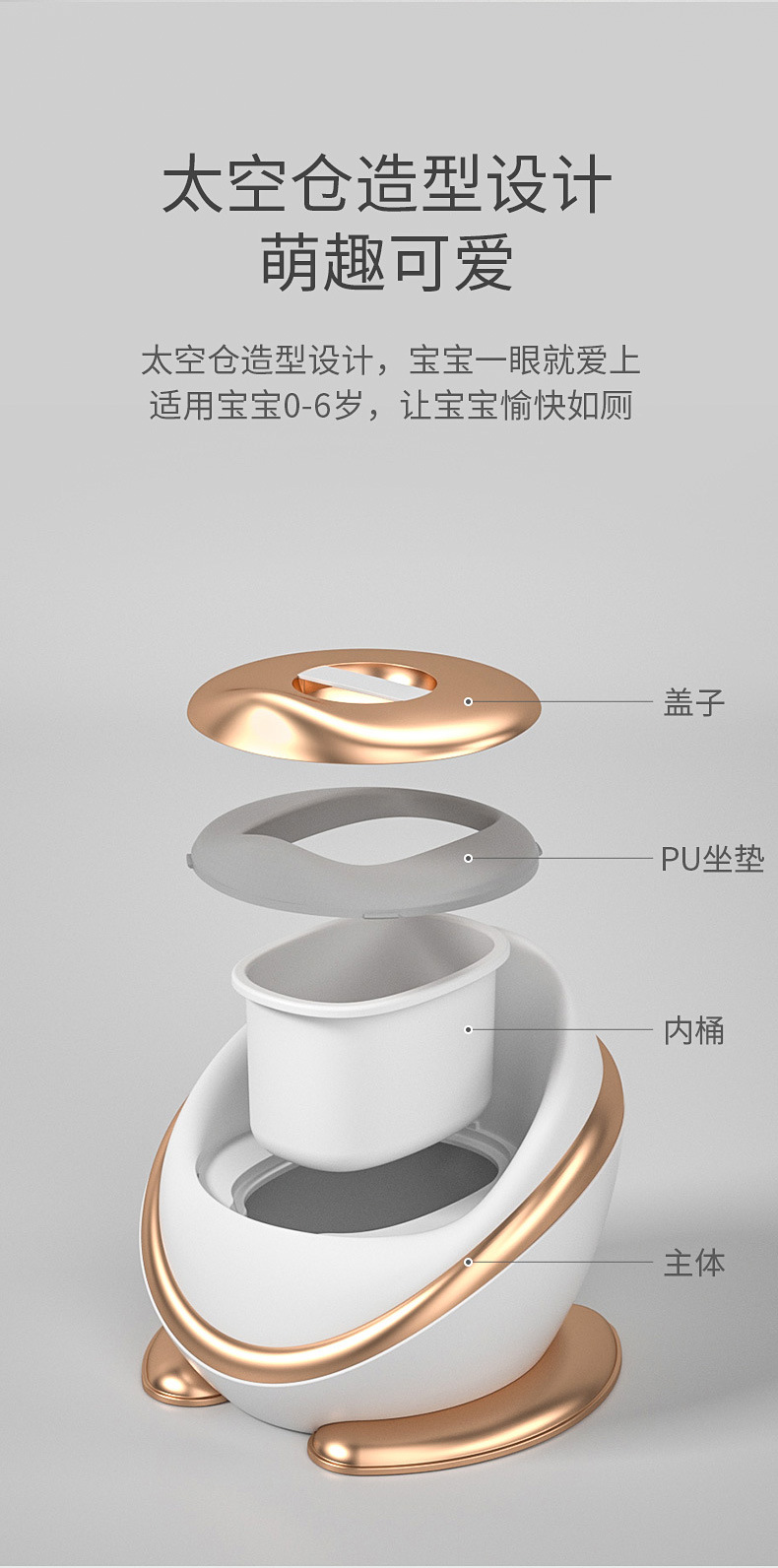 豪华坐便器宝宝加大加厚男女宝宝专用马桶