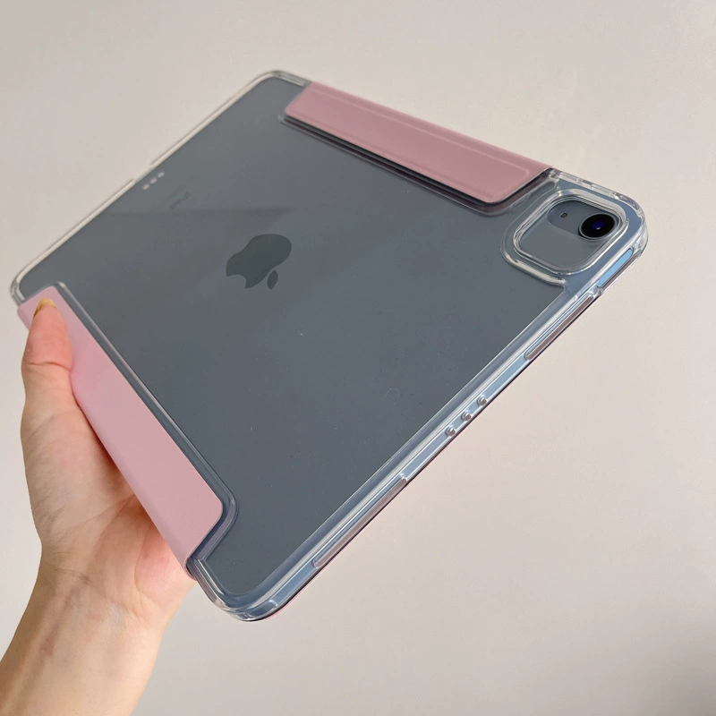 Поддерживает iPad Air11Y складной пряжки защитный чехол прозрачный акрил Air13/12.9 против сгибания и падения