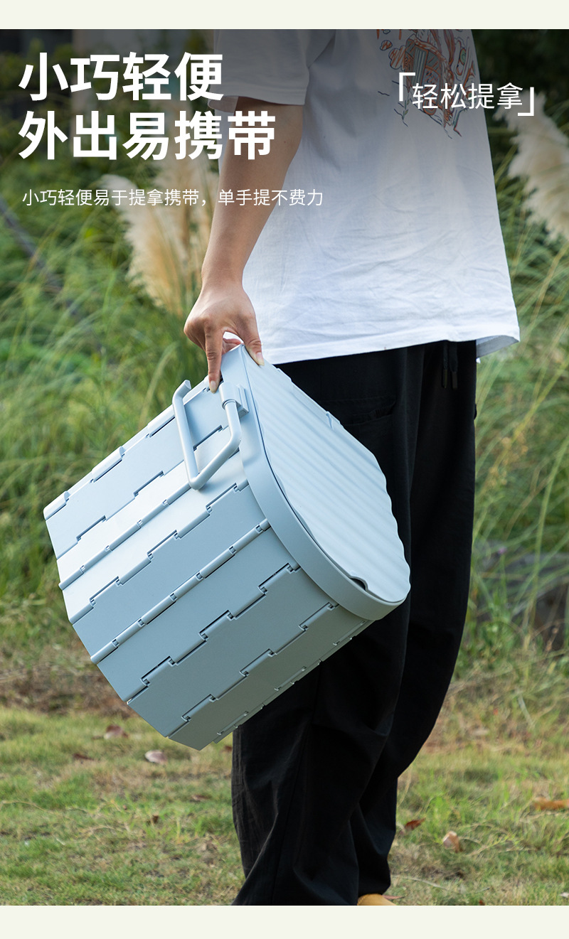 【Premium Selection】Portable Outdoor Camping Folding Toilet Car Seat Toilet Emergency Toilet for Car Travel Odor-Proof