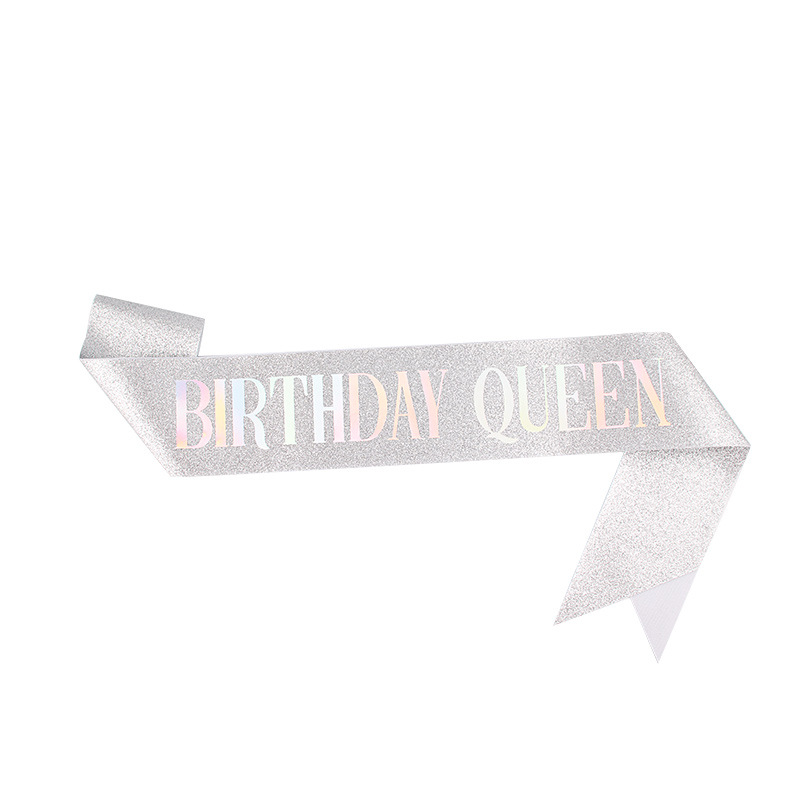 Corona para reina de cumpleaños, diadema con pedrería y letras BIRTHDAY QUEEN, decoración para fiestas