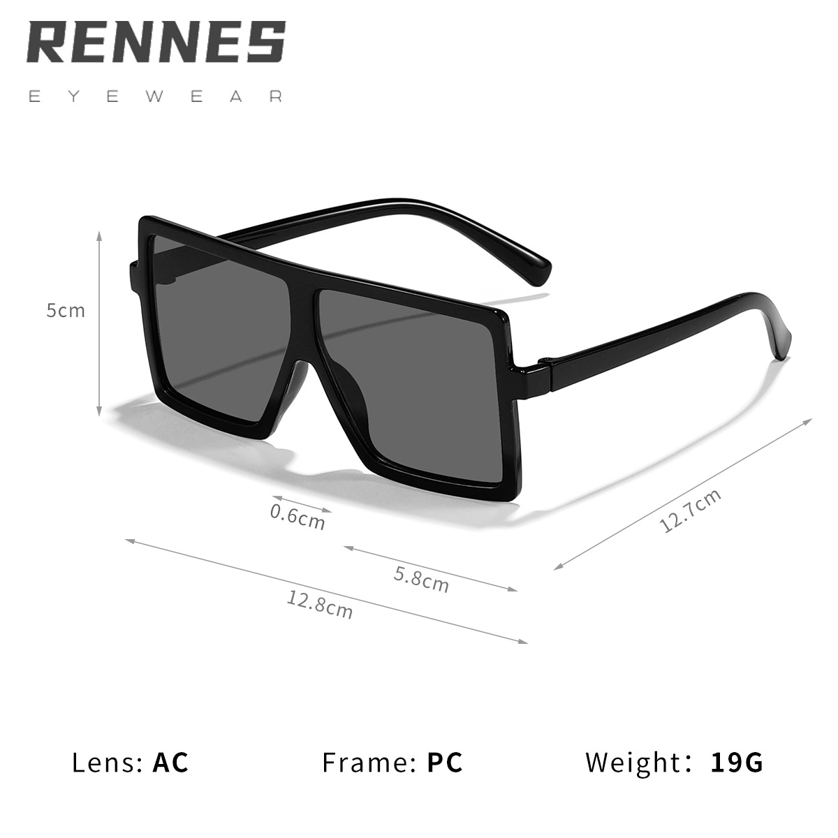 2021 nuevos niños cuadrados de Marco grande gafas de sol de moda niños y niñas gafas de sol de moda gafas transfronterizas 2326