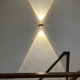 2024新款壁灯简约卧室床头灯家用客厅背景墙上灯楼梯过道玄关灯具