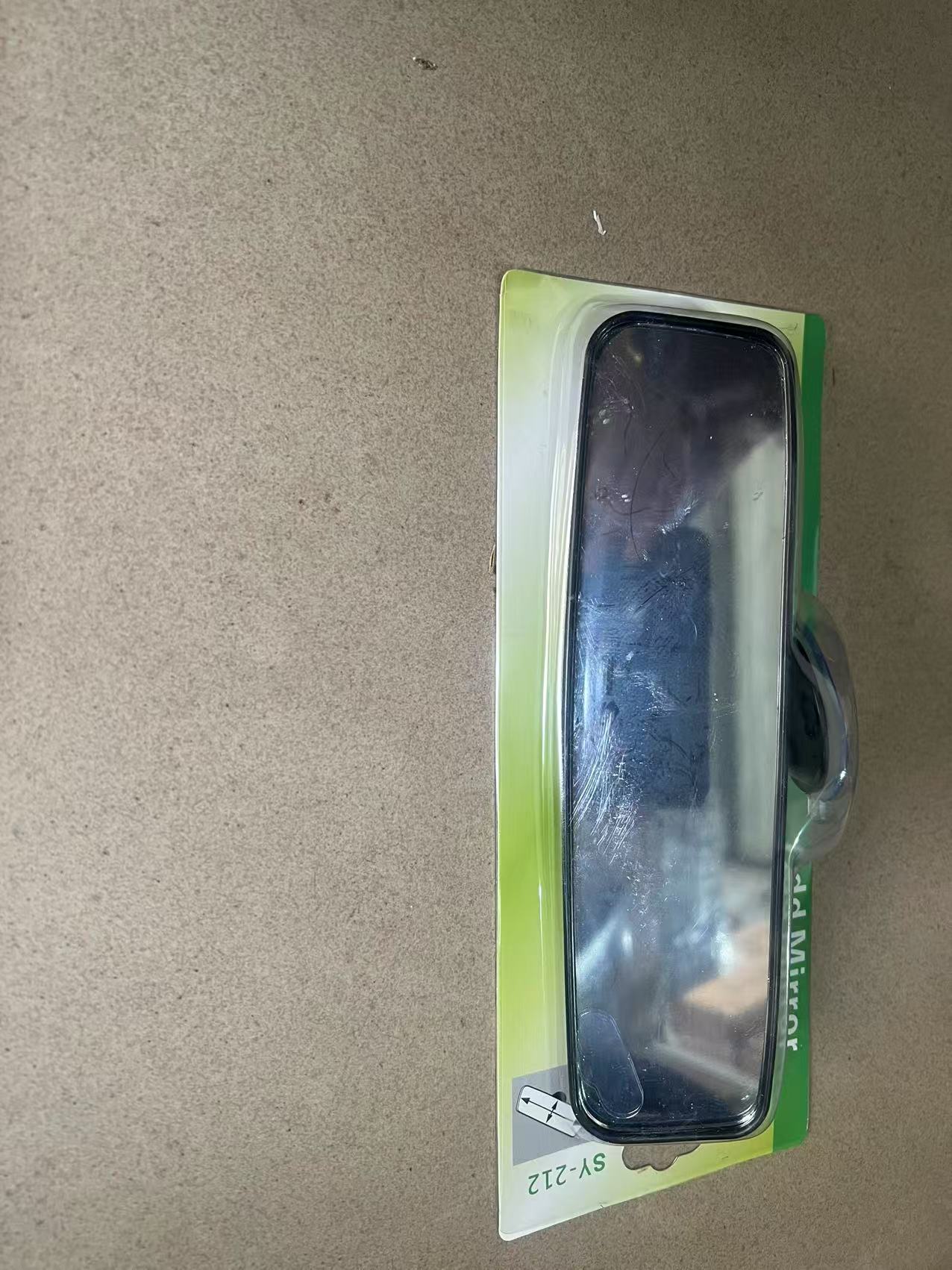 Car interior rearview mirror wide-angle mirror plane mirror powerful large suction cup coach interior rearview mirror auxiliary mirror