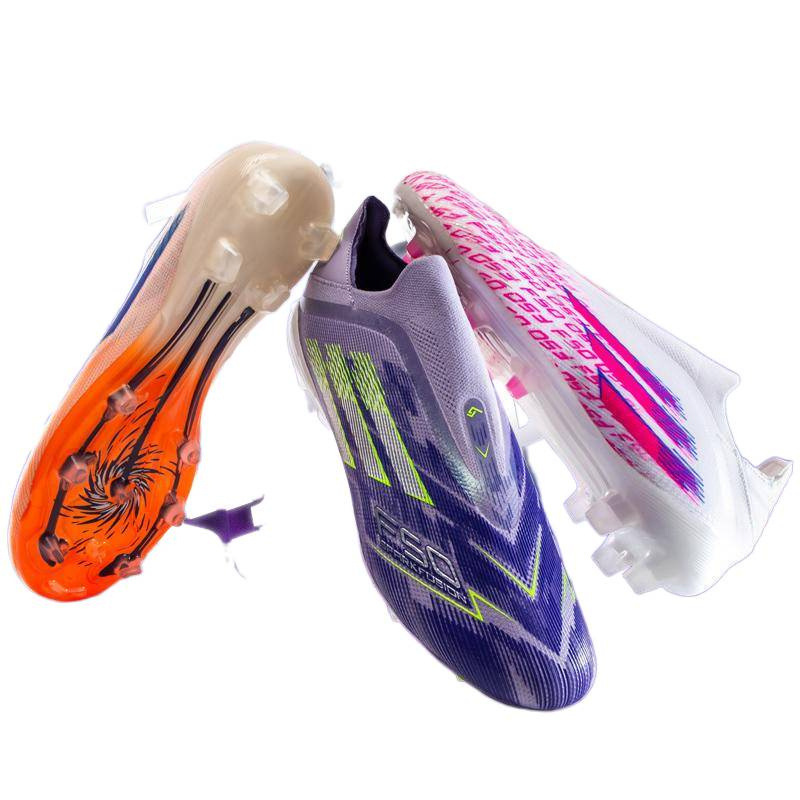 Tenis de Fútbol de Entrenamiento para Hombre F50 de Gamuza y Caucho TPU Transpirable para Césped Natural y Artificial