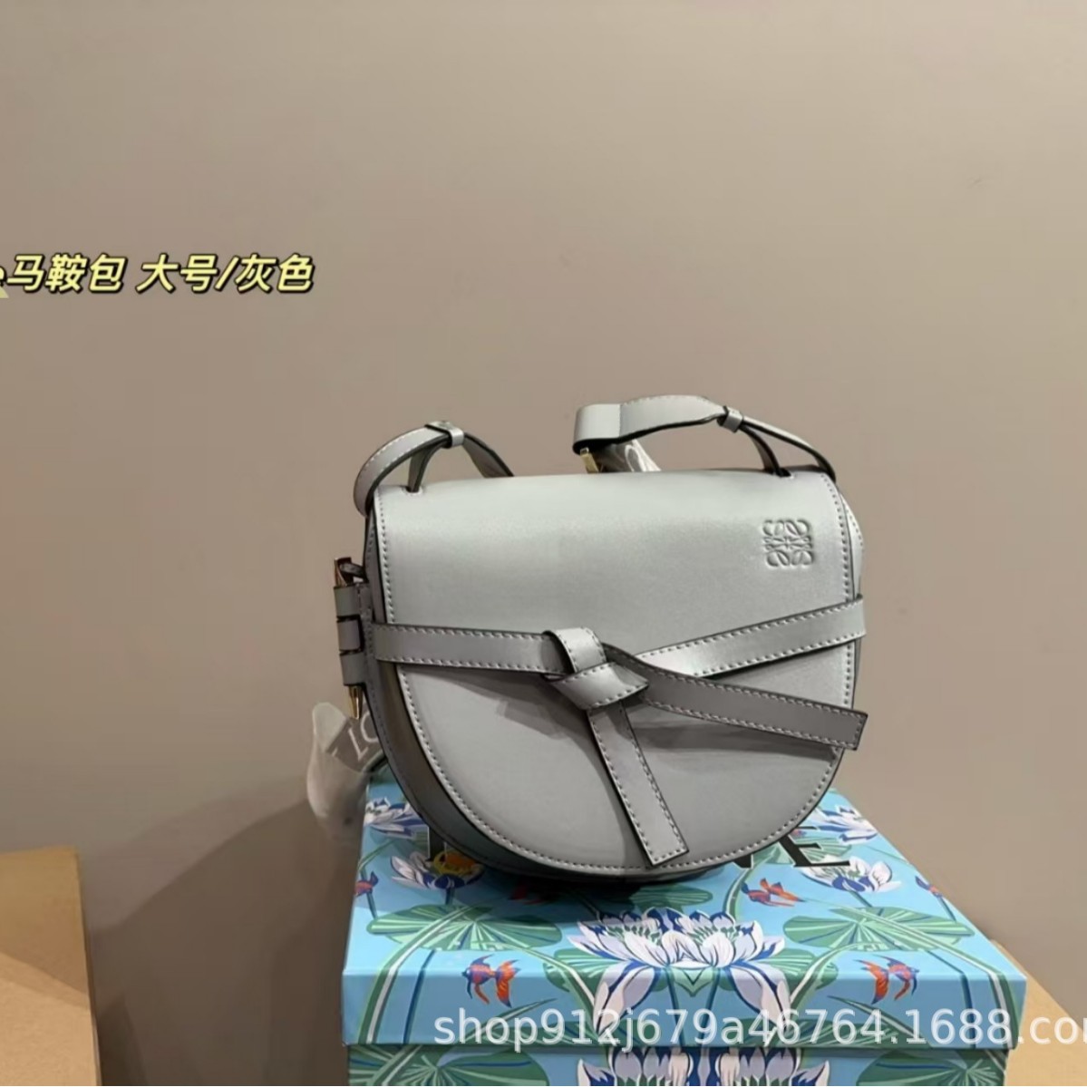 2024 Light Luxury Trendy Brand Luo Jia Retro Saddle Bag Fashion Classic Wide Strap Mini Shoulder Crossbody Bag For Women - Thumbnail 2