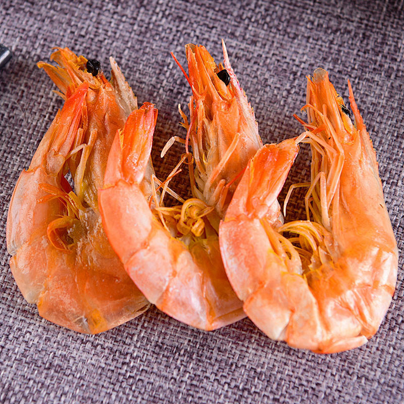 烤虾干源头厂家 即食烤虾干50g装烤海鲜零食烤干虾支持一件代发
