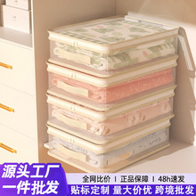 新款四件套收纳袋卧室衣柜整理换季被子衣服床下抽屉存放箱带提手