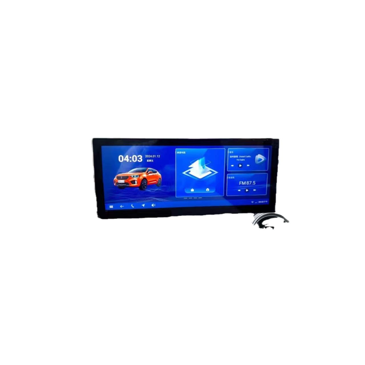 Навигация Great Wall VV5VV6 подходит для 17 моделей авто с 12.3-дюймовым центральным экраном CarPlay/HiCar интегрированная система