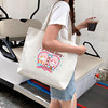 Shopping bag, one-shoulder bag, capacious cloth bag, wholesale