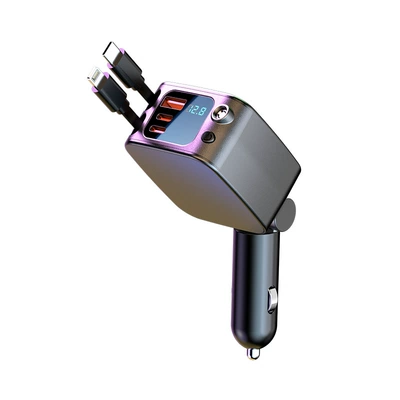 Mobil şarj cihazları: Retractable Cable, Cigarette Lighter, Compatible with