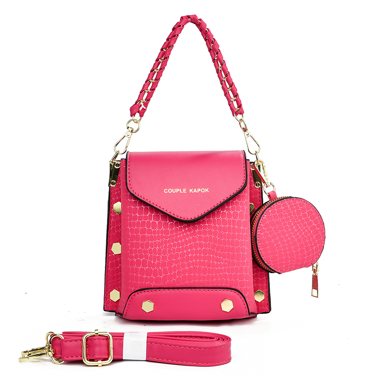 Exquisita bolsa cuadrada 2025 nuevo mini bolso de moda versátil bolso de hombro mochila casual bolsas transfronterizas