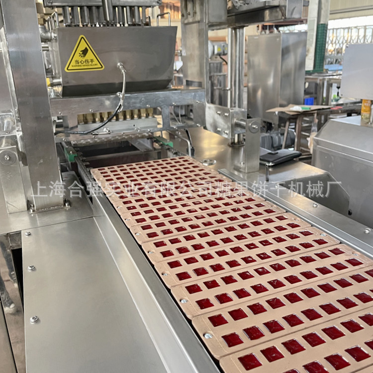 全自动果胶软糖浇注生产线 上海合强糖果成型机 伺服糖果加工设备