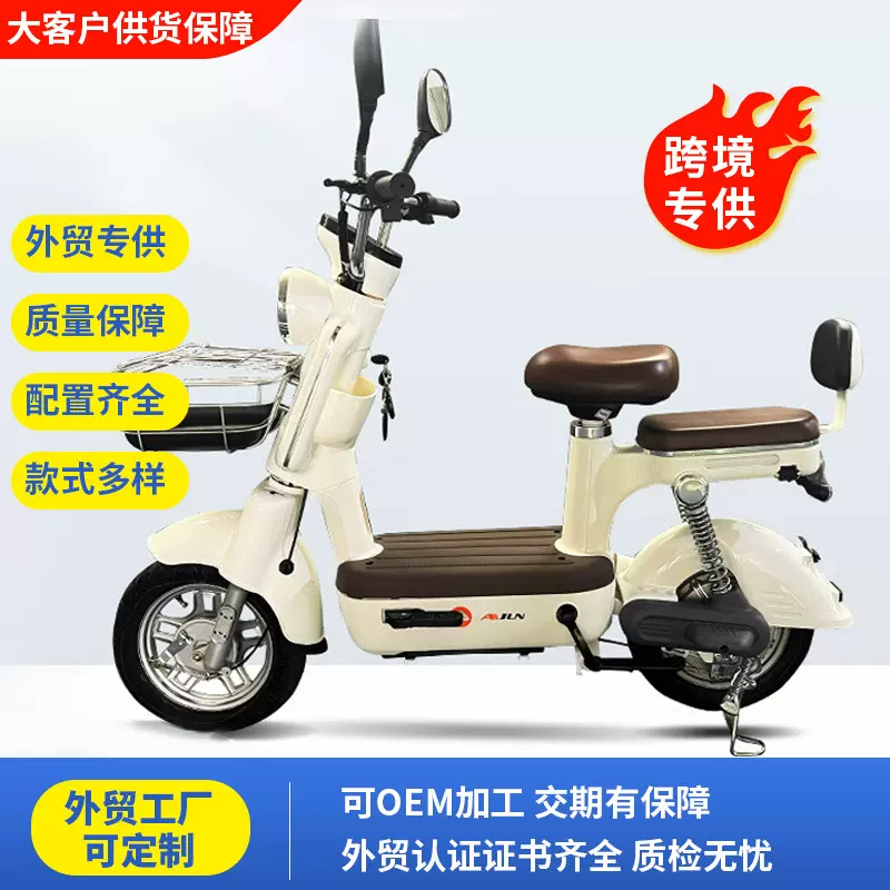 工厂新国标电动车越南市场刷卡仪表两轮电动自行车智能车智能跨境