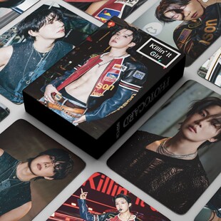 In Stock 55 Pieces of Jung J-Hope Small Card Killin It Girl Card Fat Bomb