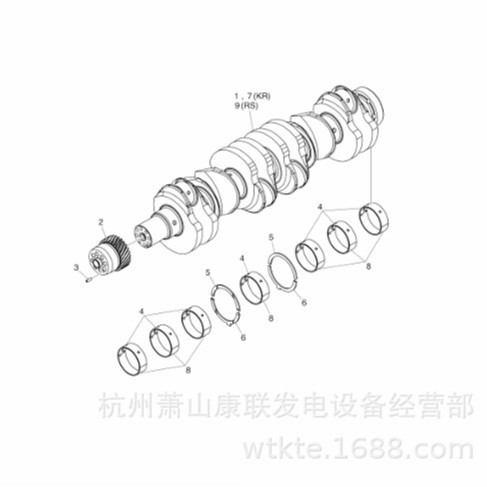 140103-00285主轴承L136T斗山