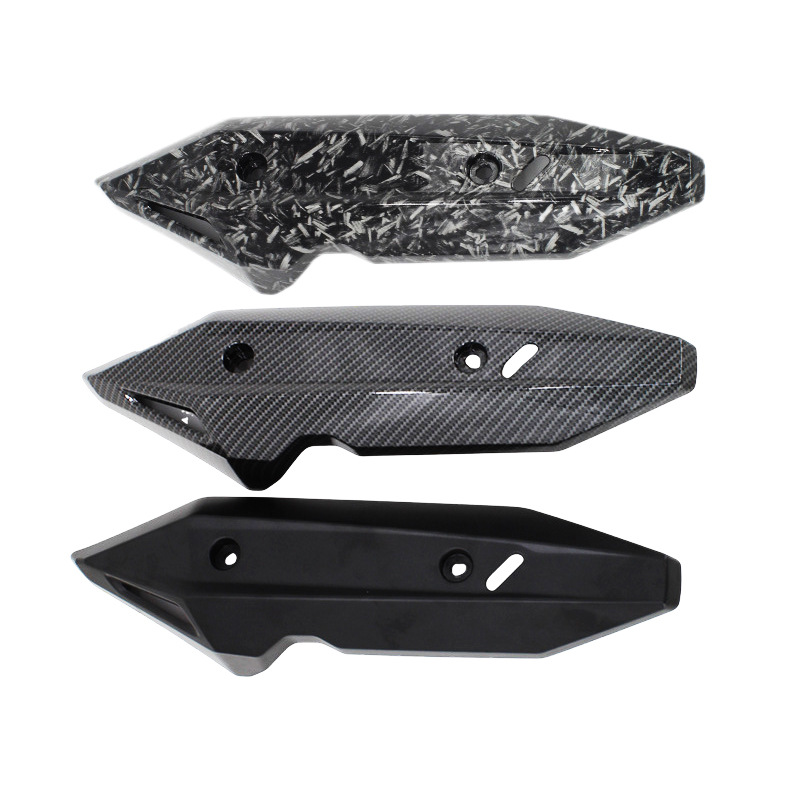 摩托车排气管保护罩CLICK125 150排气管防烫罩排气管隔热罩V1V2V3