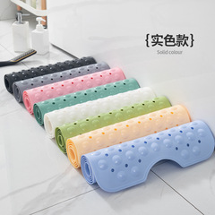 PVC Bathroom Anti-Slip Mat Bathtub-Specific Extended Mat for Children and Pregnant Women with Suction Cups Wholesale