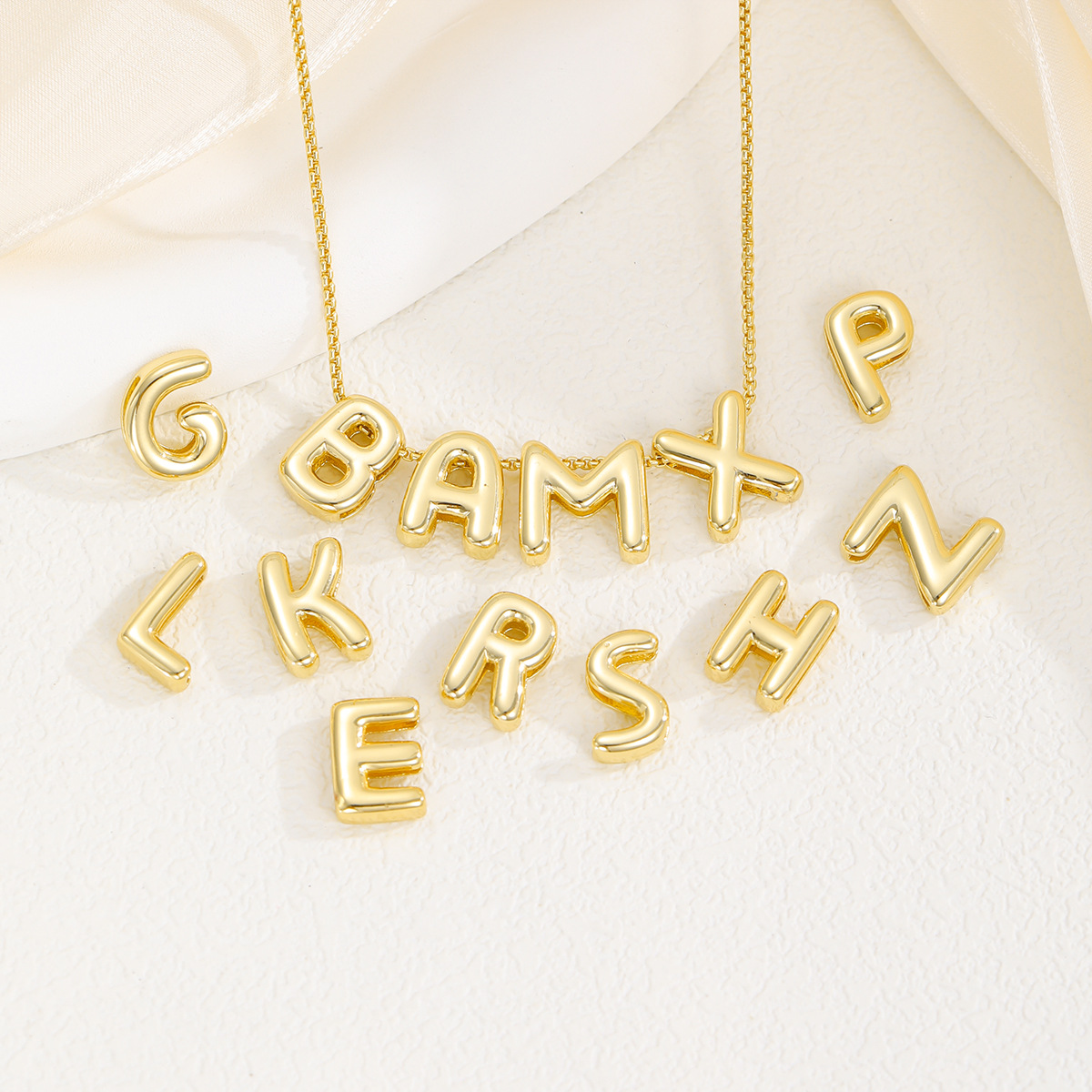 Wholesale Jewelry Simple Style Classic Style Letter Titanium Steel Plating display picture 4