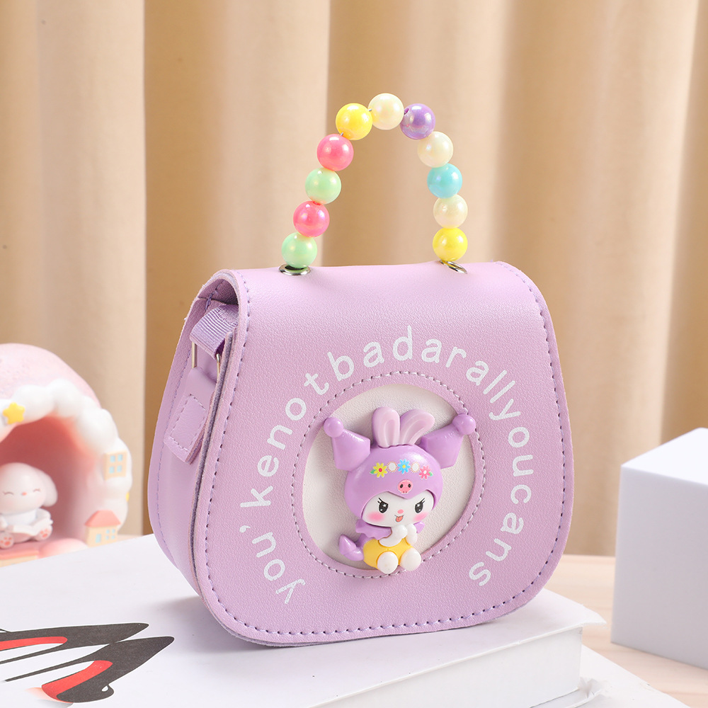 Nuevo bolso de cambio para niños divertidos niños lindos Kulomi hombro mochila de perlas chicas bolso de cambio portátil al por mayor