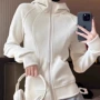 连帽女春新款瑜伽卫衣