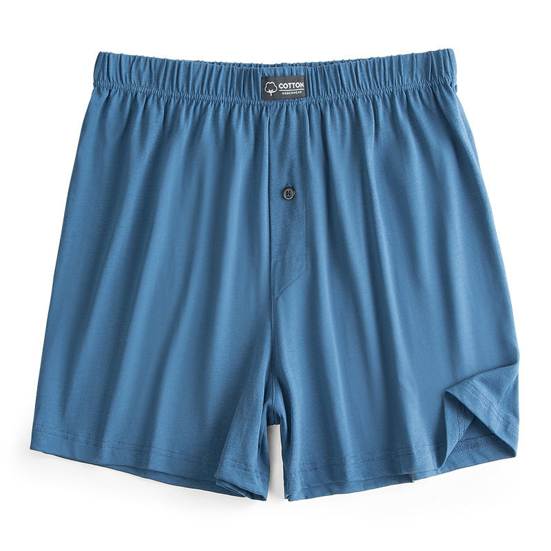 Ropa interior masculina de lyocell y algodón suave, calzoncillos bóxer finos para chico, calzoncillos bóxer transpirables y cómodos para hombre.