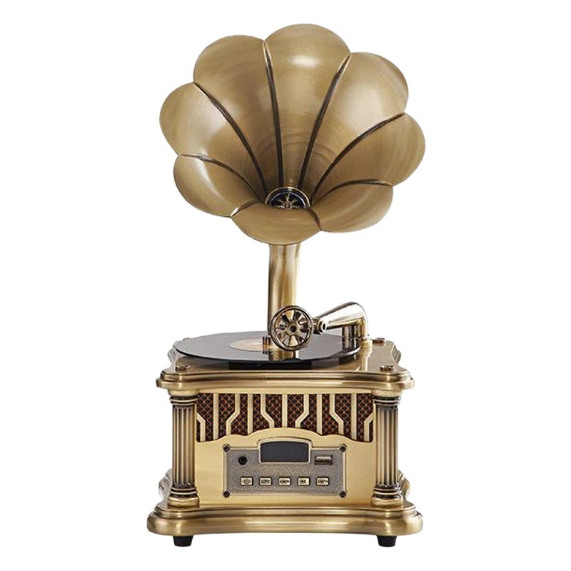 Paramount. Los Bella [Carga de patente de aleación] Mini gramófono de alta calidad Bluetooth