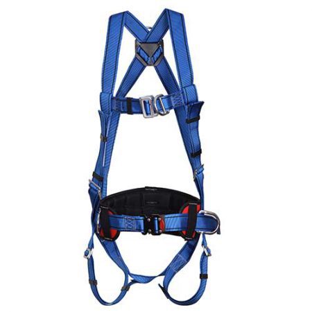 羿科60816718 + 60816720带护腰安全带+双头缓冲带 套装