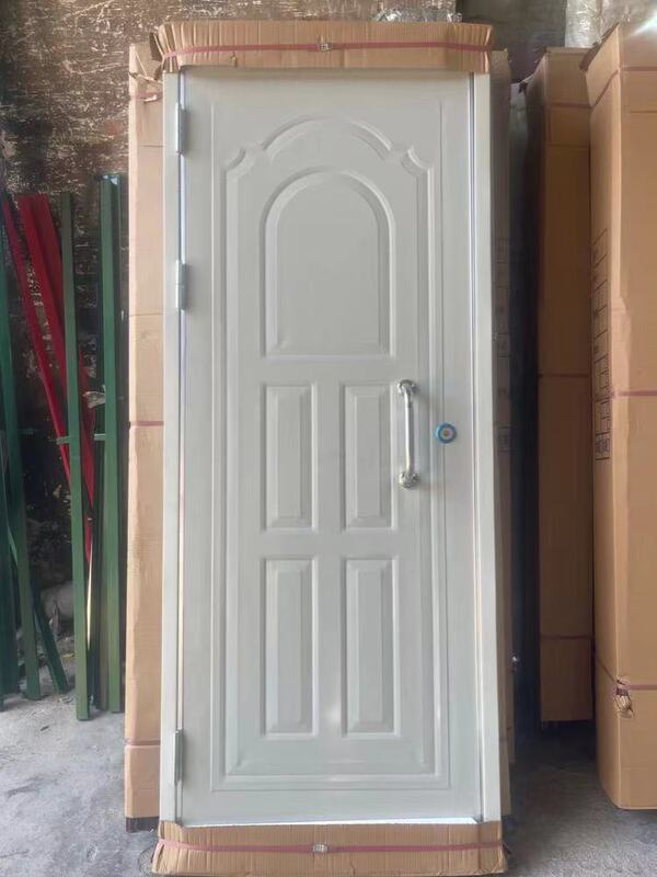Rental House Entrance Steel Indoor Room Bedroom Anti-Theft Door Spray Plastic Door Iron Door Balcony Door