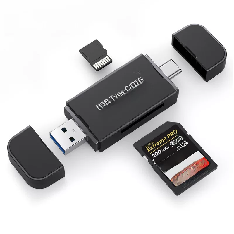 USB3.0 card reader TF SD general -purpose Typec card reader USB multi -in -one card reader suitable for Apple OTG