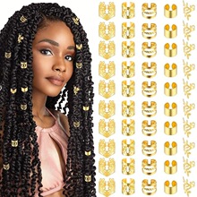 Y 27766 Hollow Braid Hair Rings �ο���跢�� �羳����