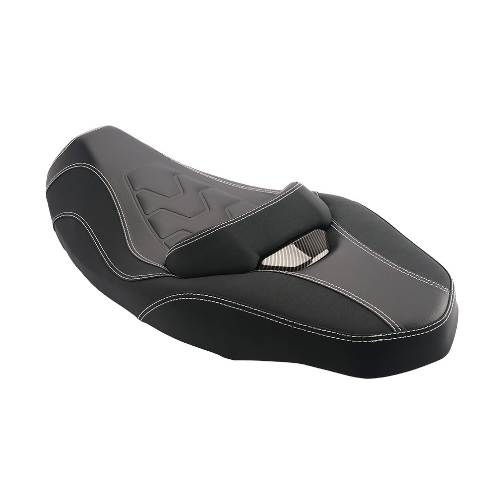 Suitable for 20-24 Models of Yamaha Nmax155 Motorcycle Modified Seat Cushion, Thickened Waterproof Lumbar Support Seat Package Assembly