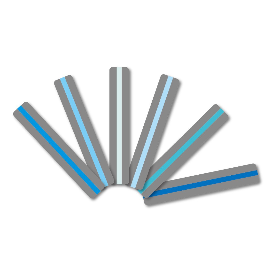 Azul pequeño 6 colores (precio único)