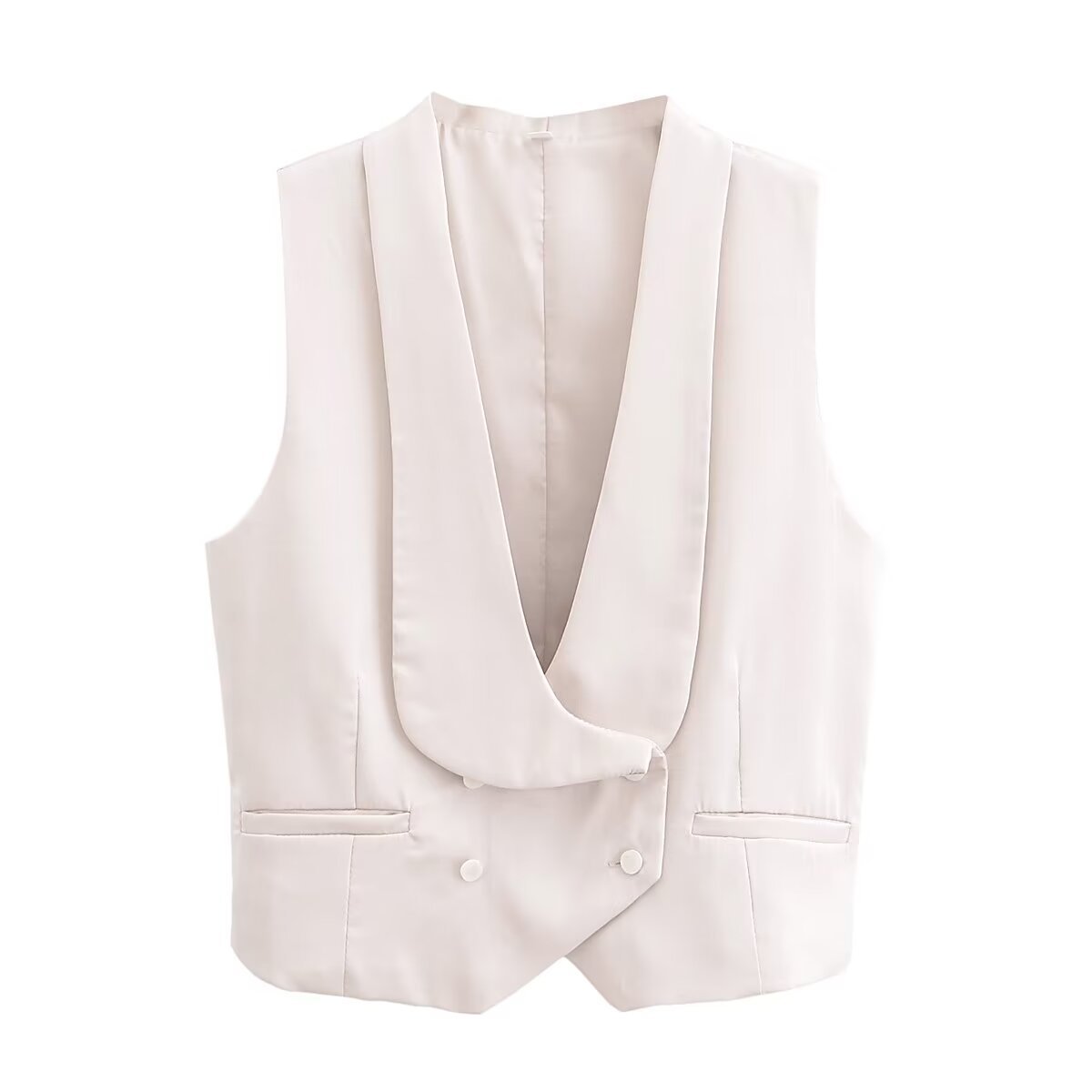 Myst & Za ropa de mujer 2026 primavera nueva moda minimalista temperamento elegante traje chaleco 7179563