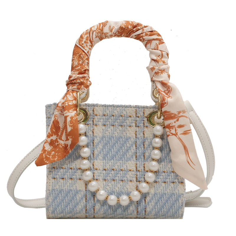 Neue modische Perlenkette-Handtasche für Damen, modisch und vielseitig, Cross-Shoulder-Daifei-Tasche_voghion.com