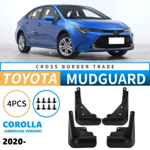 Toyota Corolla 2020-2026 ABŞ Versiyası üçün avtomobil palçıq qoruyucu