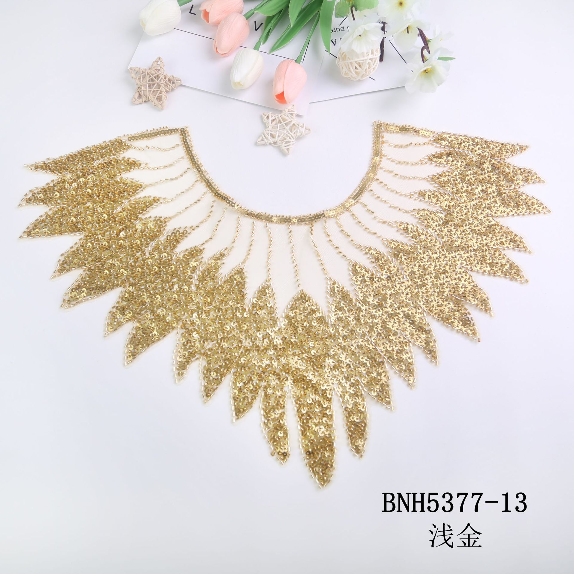 56*40cm 라이트 골드 칼라