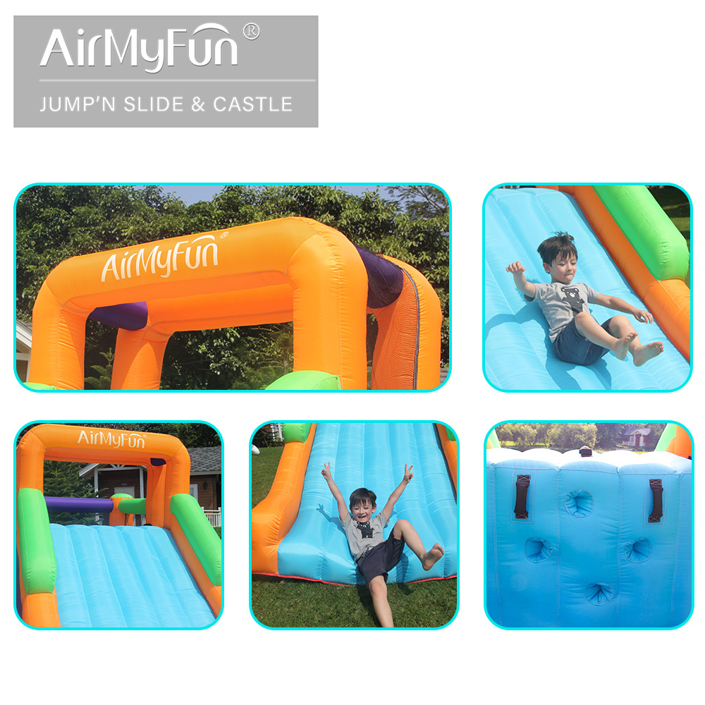 AMF | Castillo inflable para el hogar Diapositiva pequeña para niños Diapositiva inflable Hogar pequeño Castillo doméstico