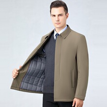 2025棉衣男冬季加厚棉服外套男士新款中老年休闲翻领夹克棉袄批发