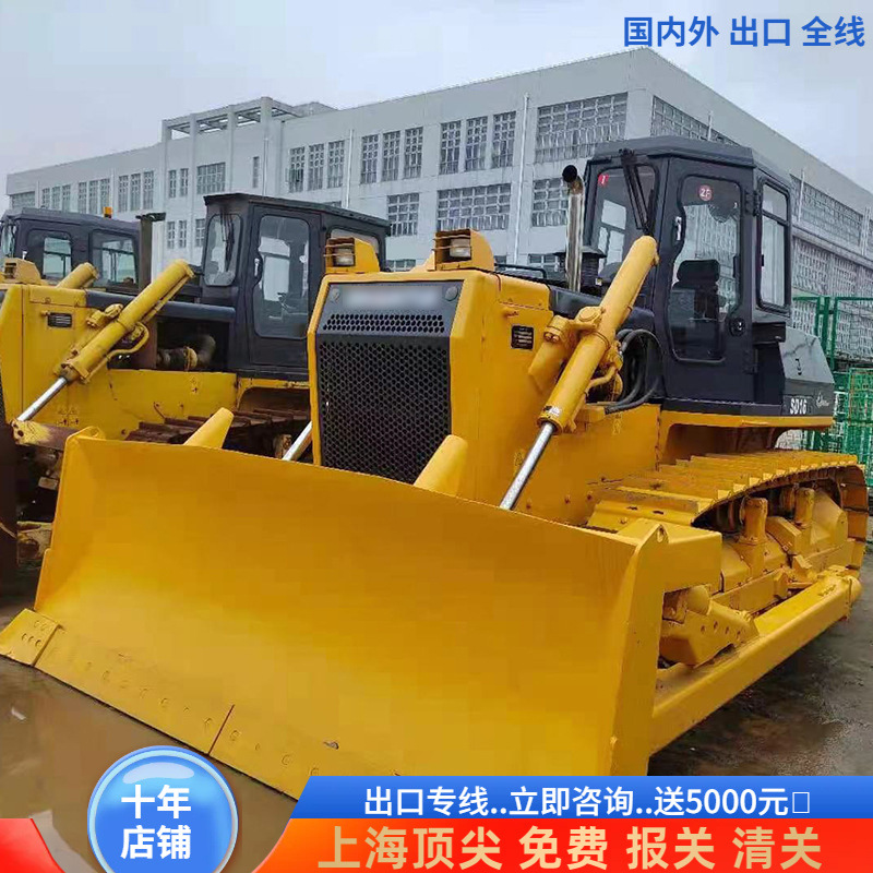 Vendedor de devolución - exportación de segunda mano empuje 160 130 320 bulldozer mercado de Sichuan video